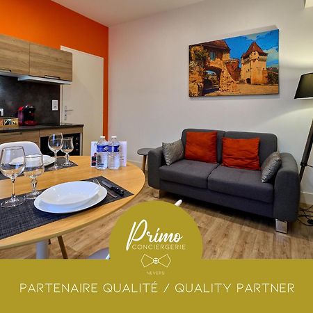 Le Faidherbe Style Appart' Hotel - Wifi Gratuit - Parking Gratuit Calme Et Lumineux Nevers Exteriör bild